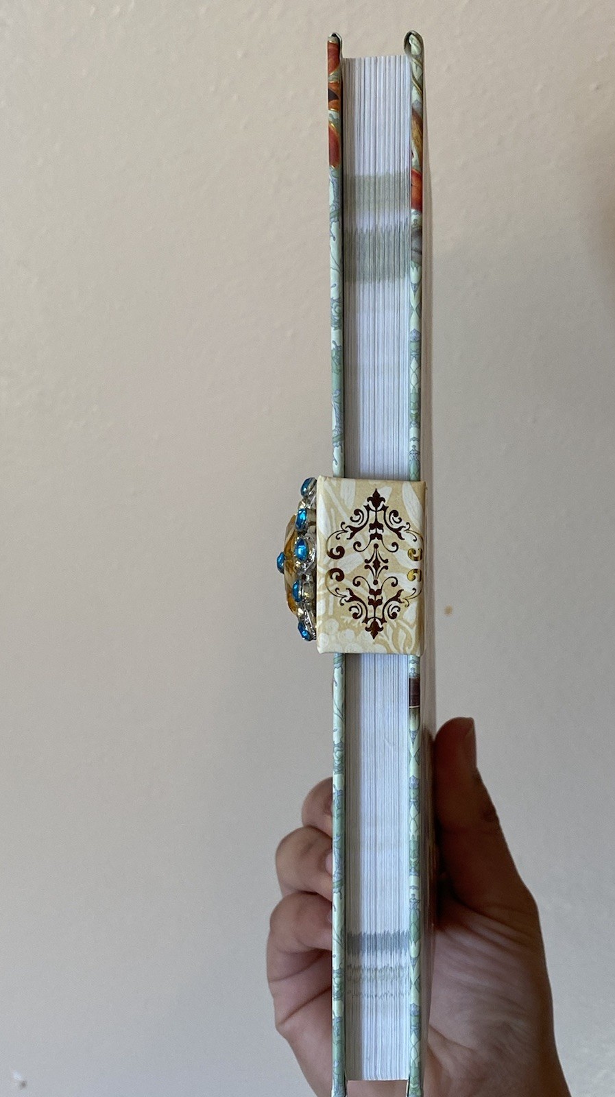 Punch Studio Boutique Brooch Journal Bluethroat Bird & Postcards Diary Notebook