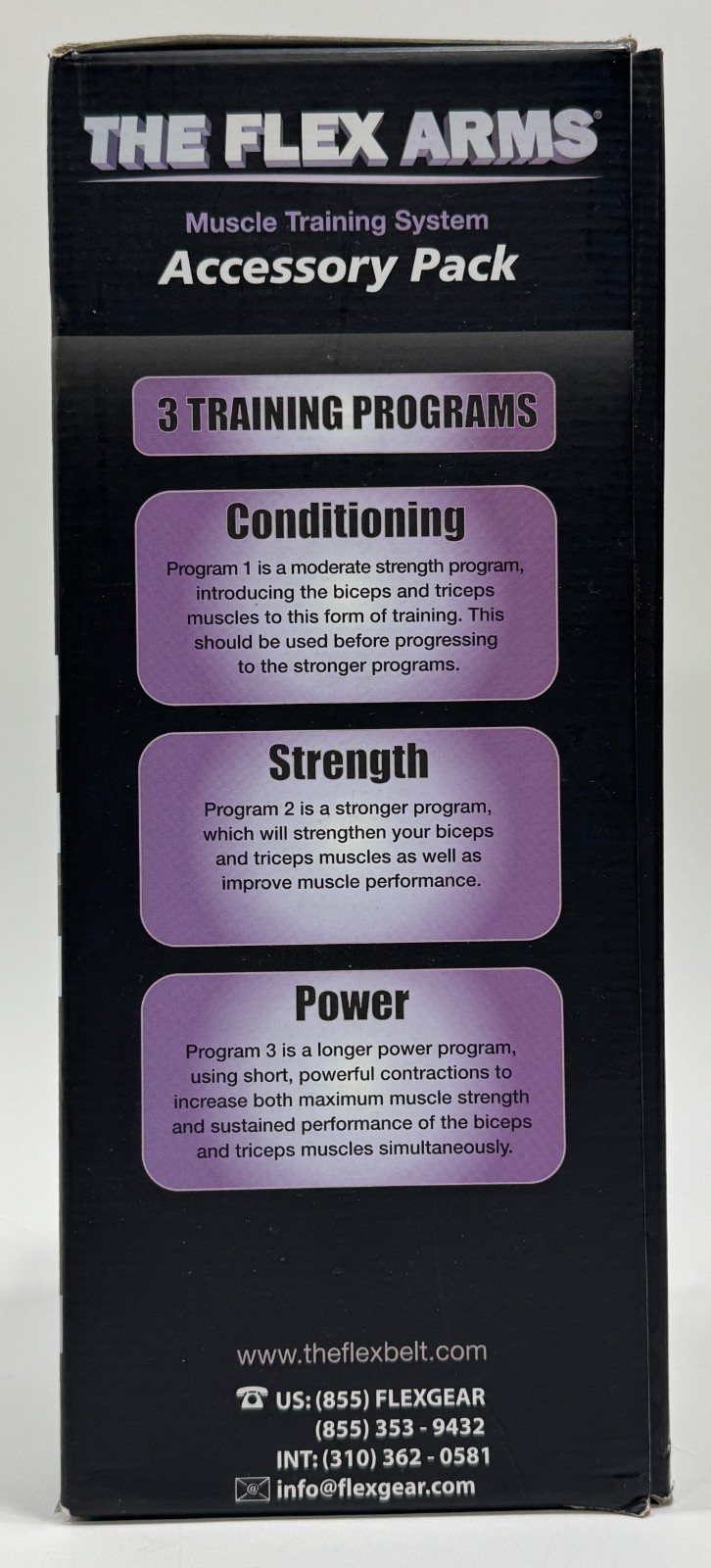 Flex Arms Muscle Training System Accessory Pack BMR Arm Muscle Toner