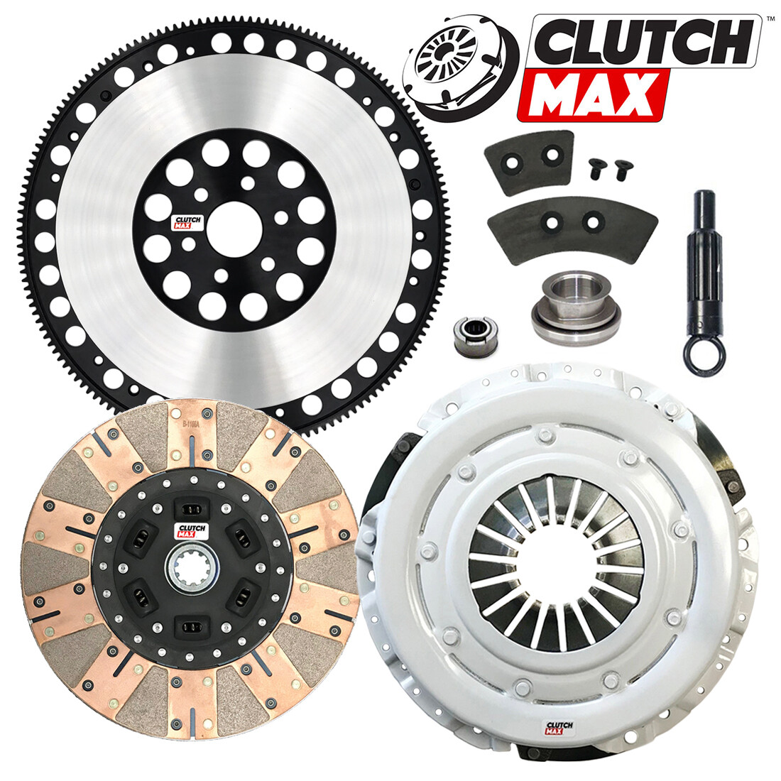 STAGE 3 CLUTCH KIT+CHROMOLY FLYWHEEL for 79-95 FORD MUSTANG GT LX COBRA SVT 5.0L