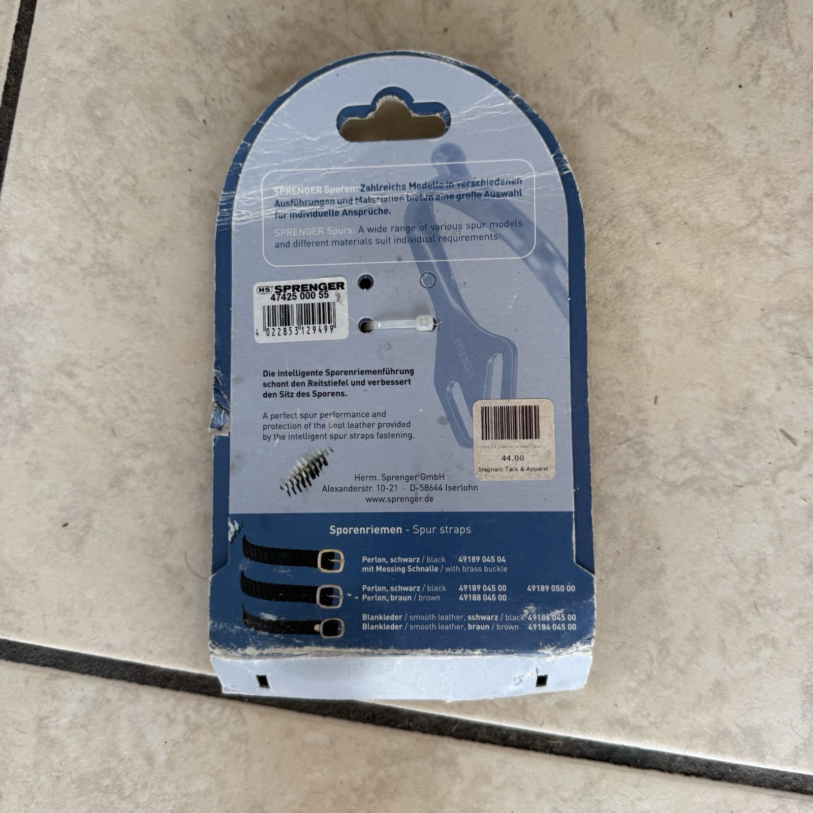 New Herm Sprenger Premium English Horseback Riding Spurs