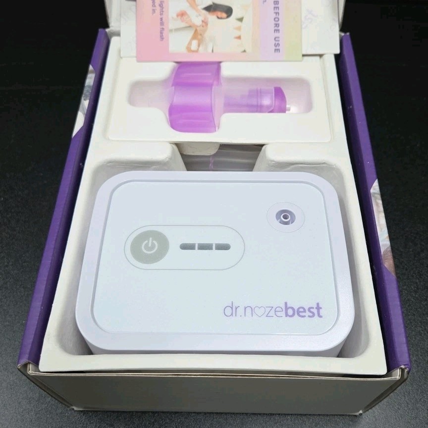 Dr. Noze Best NozeBot Electric Baby Nasal Aspirator High Suction NEW Sealed