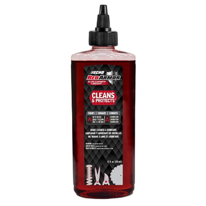 ECHO Genuine Red Armor Blade Cleaner and Lubricant 12 oz Bottle 4550012