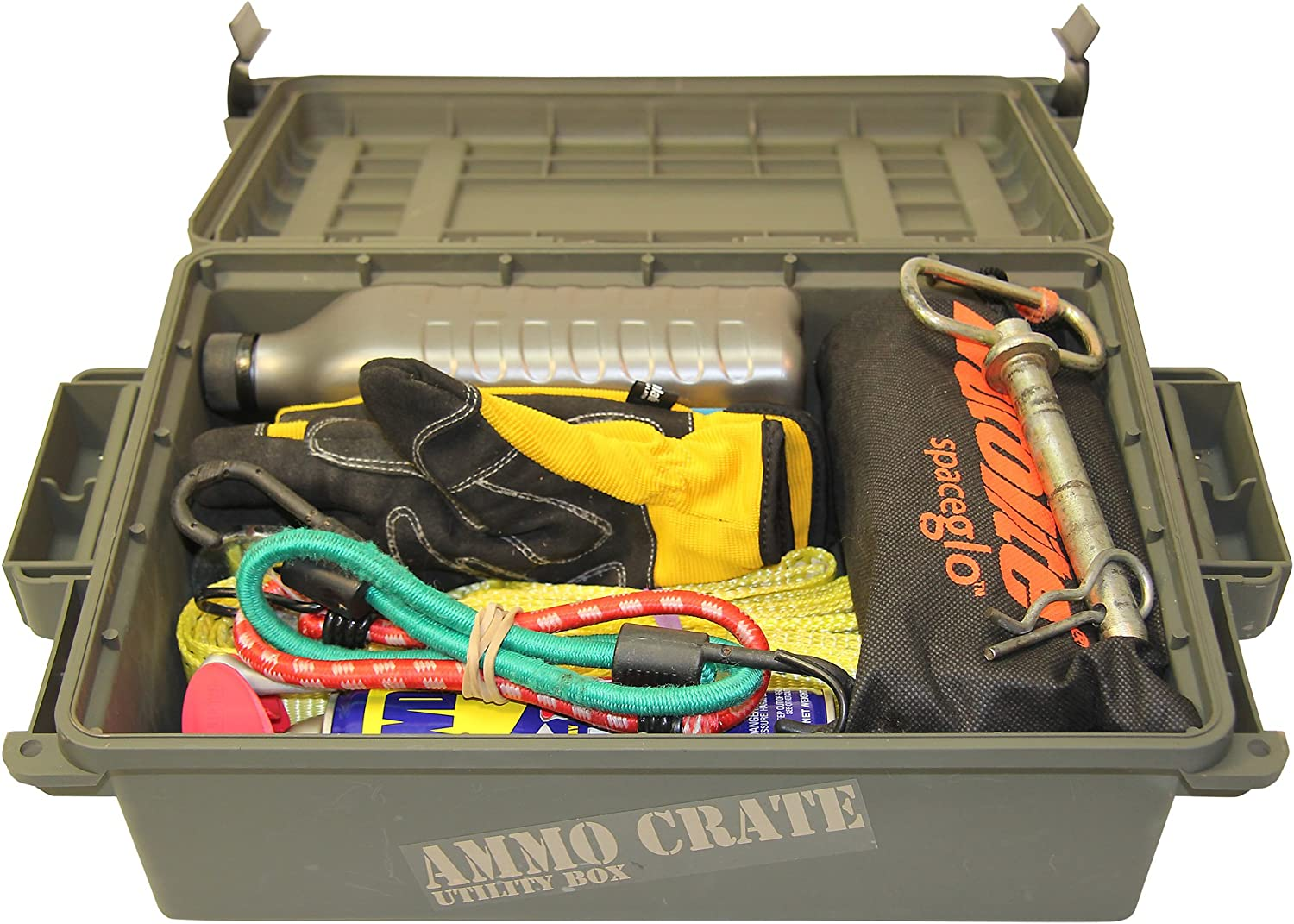 MTM ACR4-18 Ammo Crate Utility Box-Carry up to 65lbs of gear-Stackable design, d