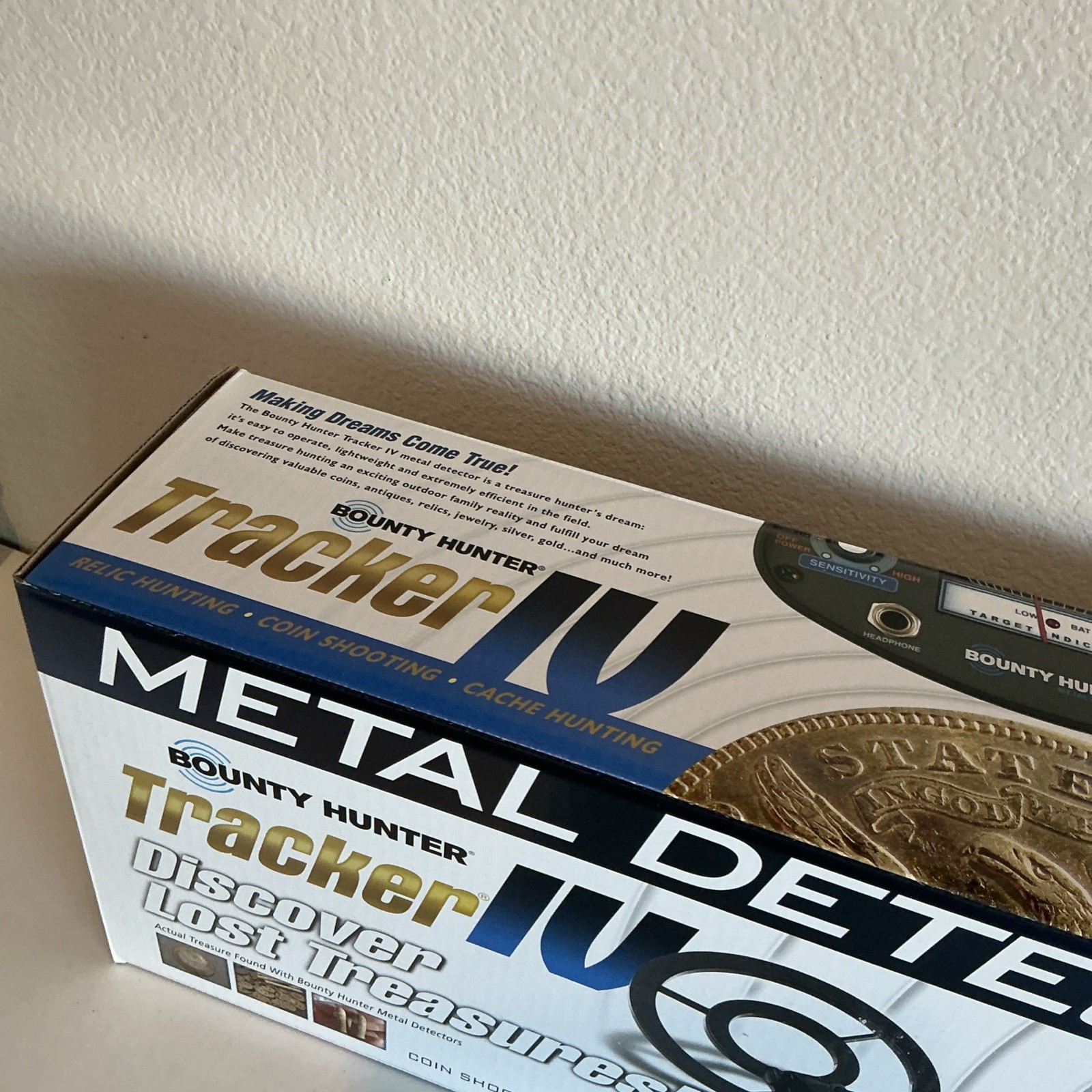 Bounty Hunter Tracker IV Metal Detector Waterproof Coil