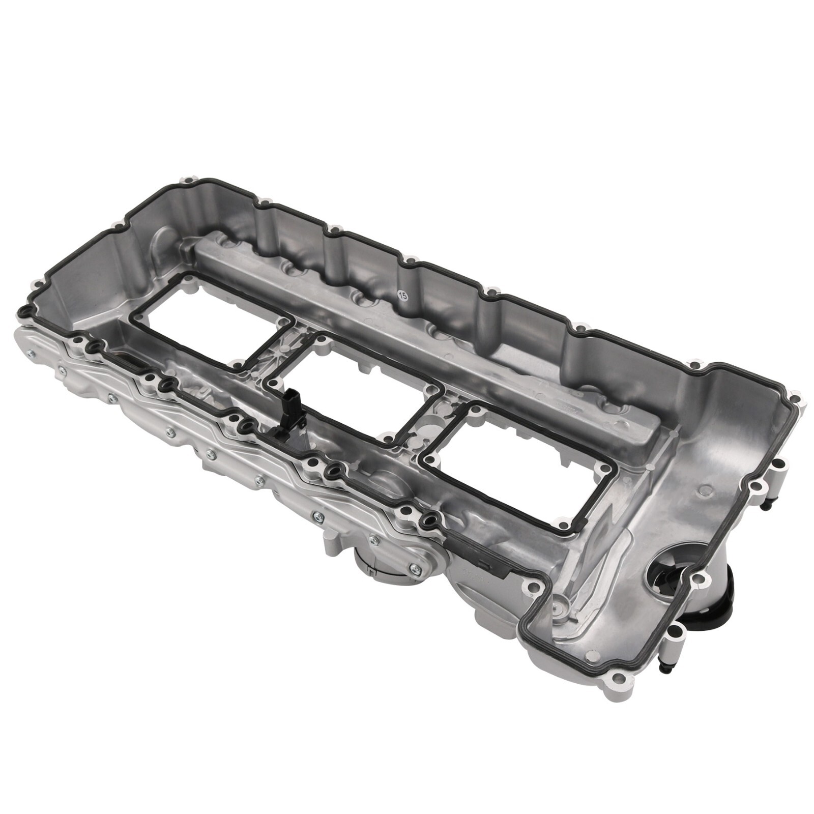 ALUMINUM Valve Cover w/ Gasket & Cap For BMW 135i 335i 535i 640i 740i X3 X5 N55
