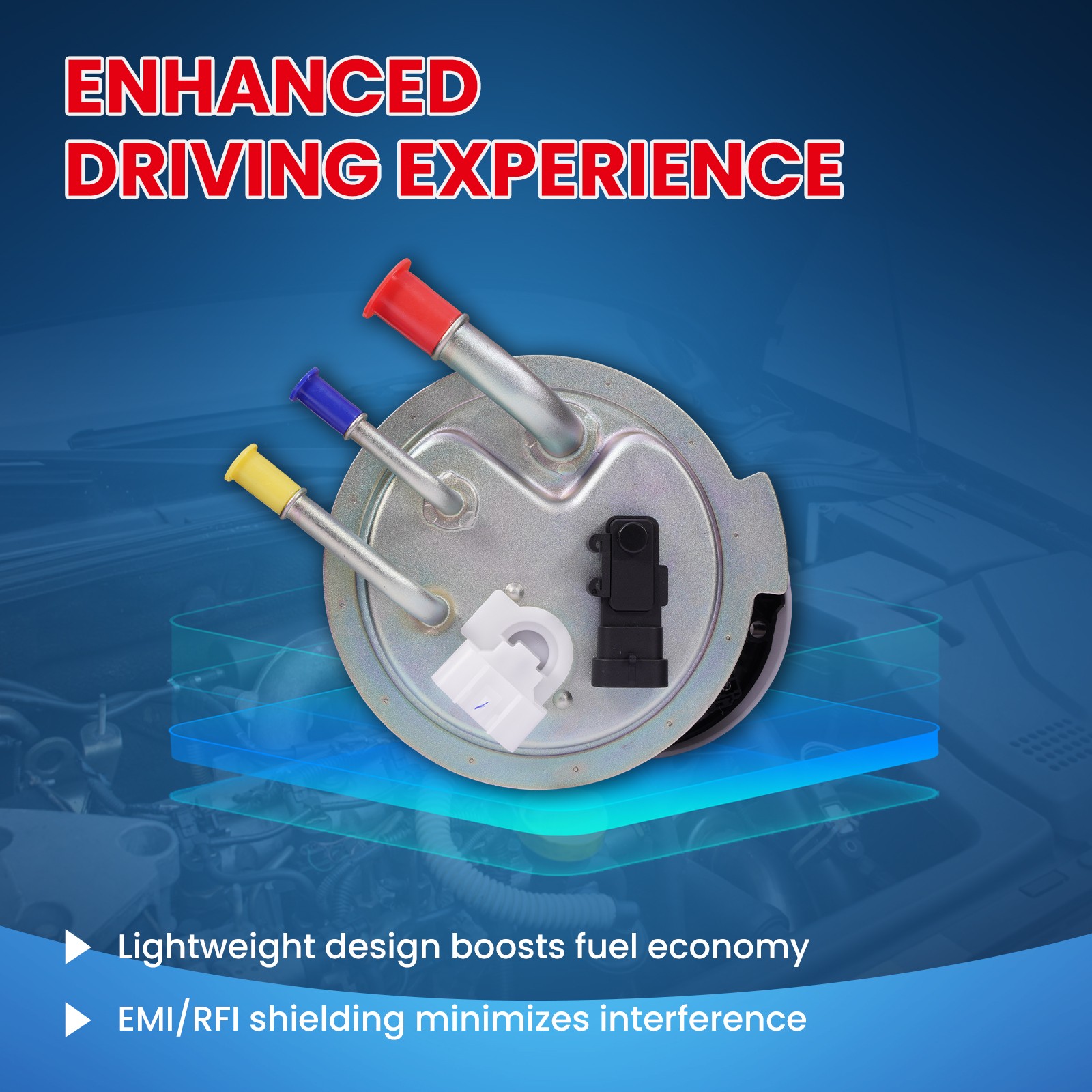 Fuel Pump w/ Sensor for Cadillac Escalade ESV Chevy Avalanche GMC Yukon XL 1500