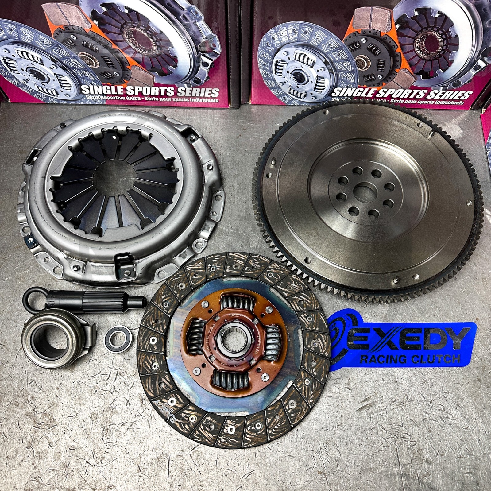 Exedy OEM Clutch OEM Flywheel for 94-01 Acura Integra Honda B Series B18 B16