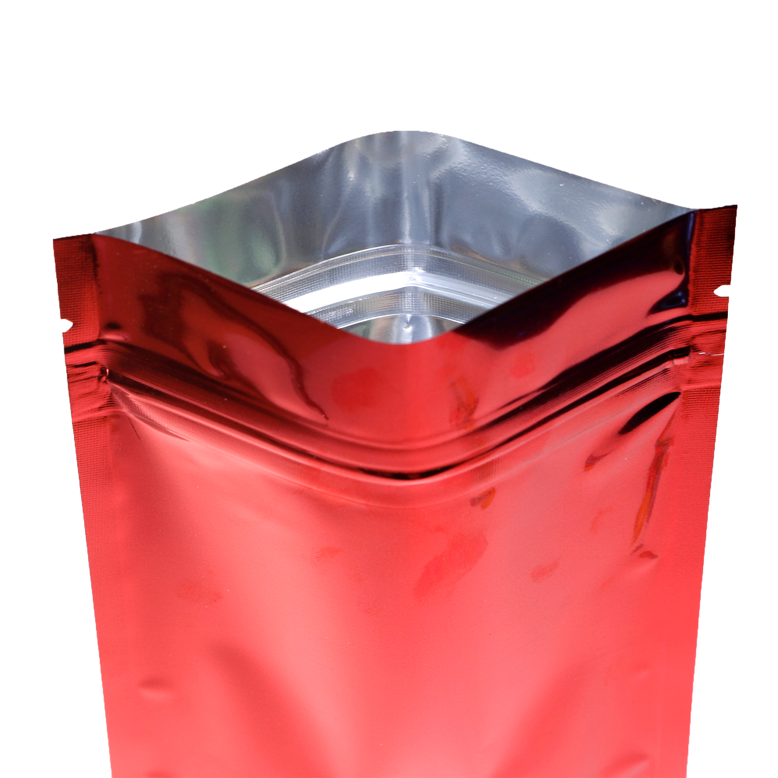 100 New Glossy Metallic Foil Mylar Resealable Bags in Different Colors and Sizes