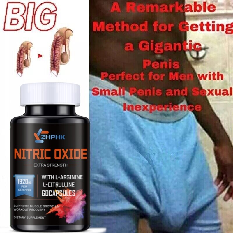 Nitric Oxide & Circulation Booster | L-Arginine, L-Citrulline | Extra Strength