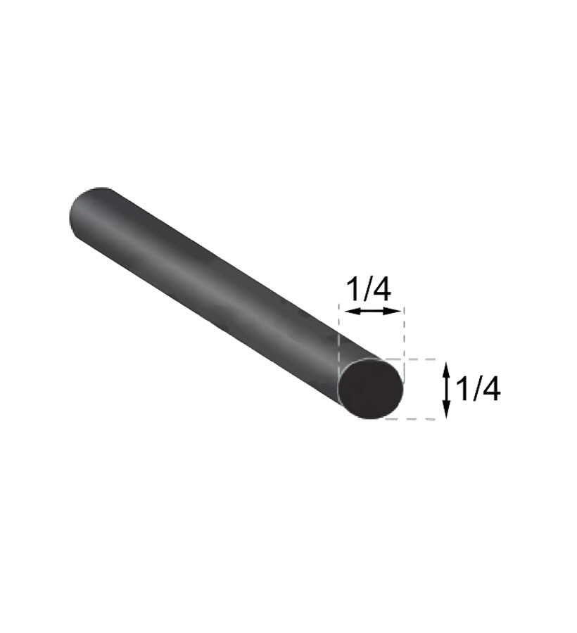 1954-1993 Dodge, Plymouth 100 150 200 250 300 truck black windshield lock strip