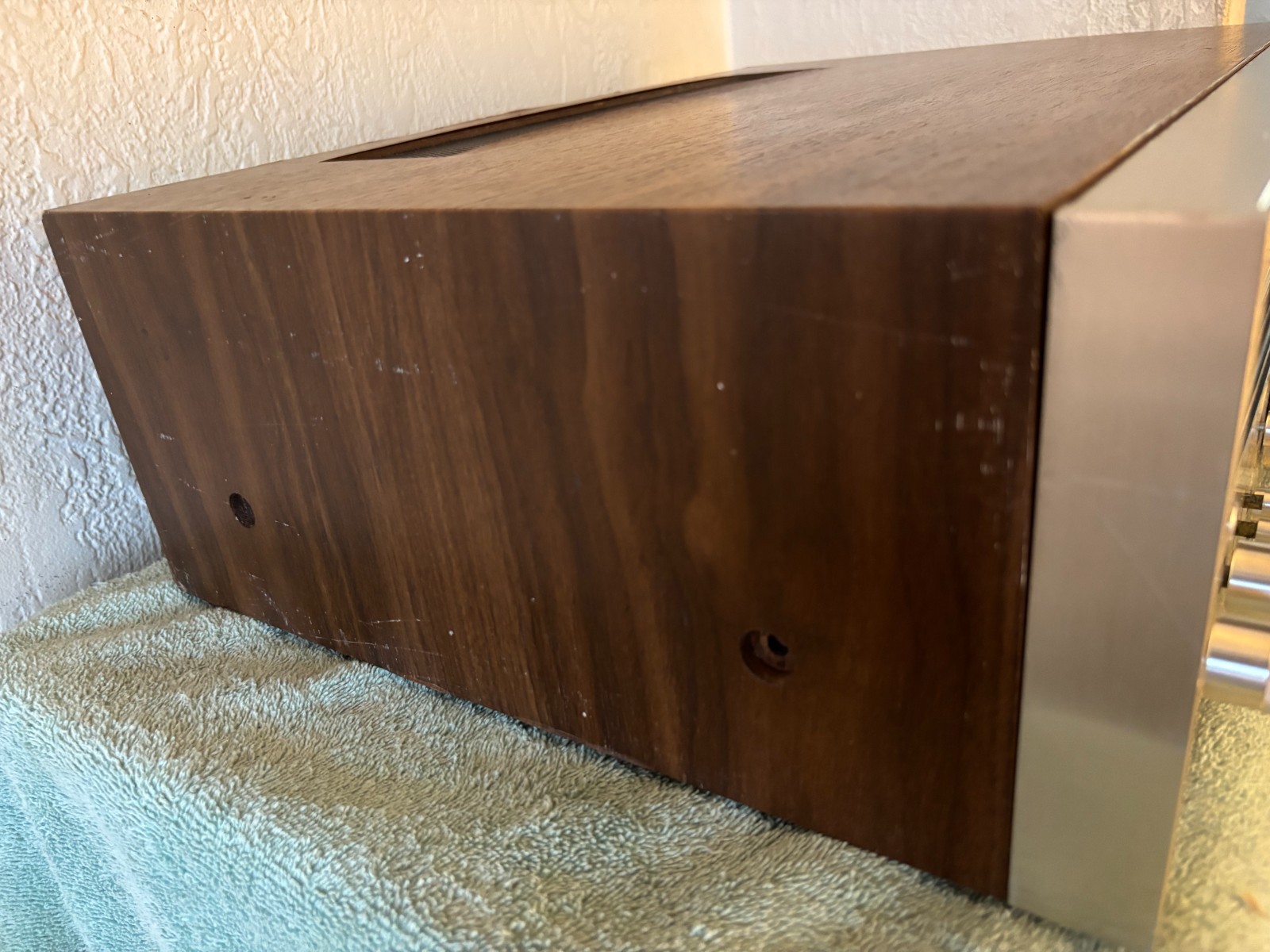 Vintage Technics SA-8000X Stereo 2/4 Channel Receiver-Powers On-Parts/Repair