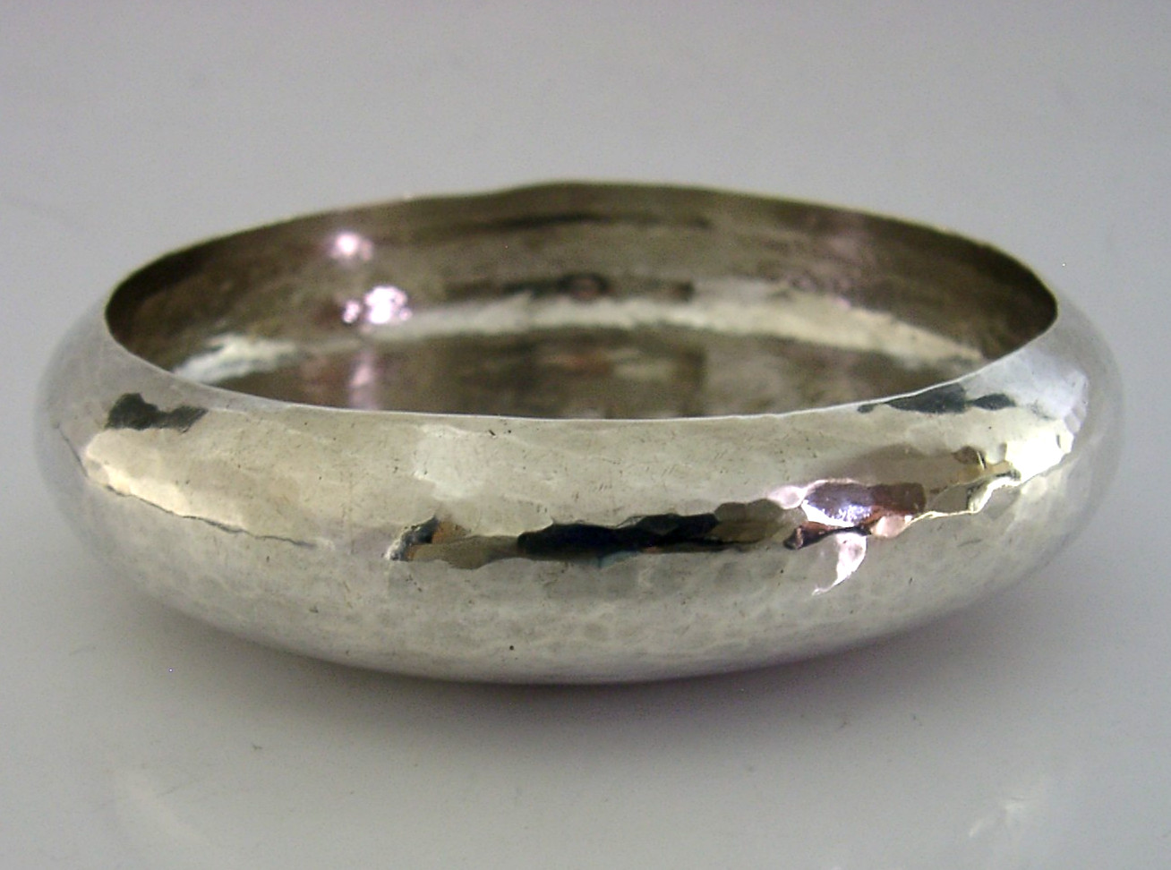 STERLING SILVER 8th KINGS ROYAL IRISH HUSSARS BOWL HAND MADE 1955 MILITARY 50g