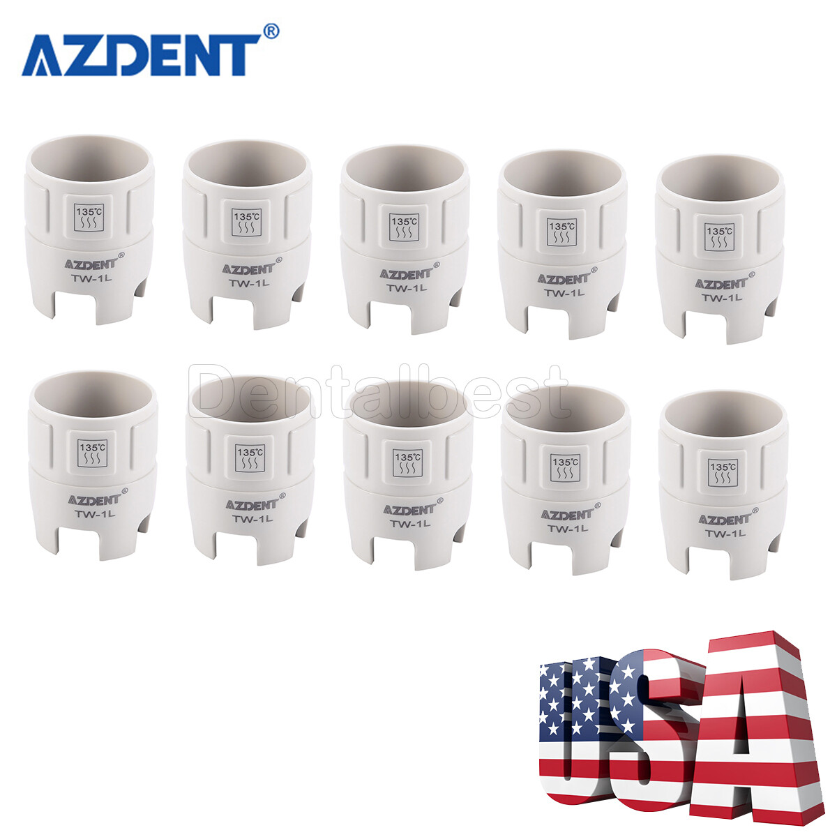 AZDENT Dental Piezo Scaler Tip Torque Wrench Key for EMS /SATELEC/Woodpecker/DTE