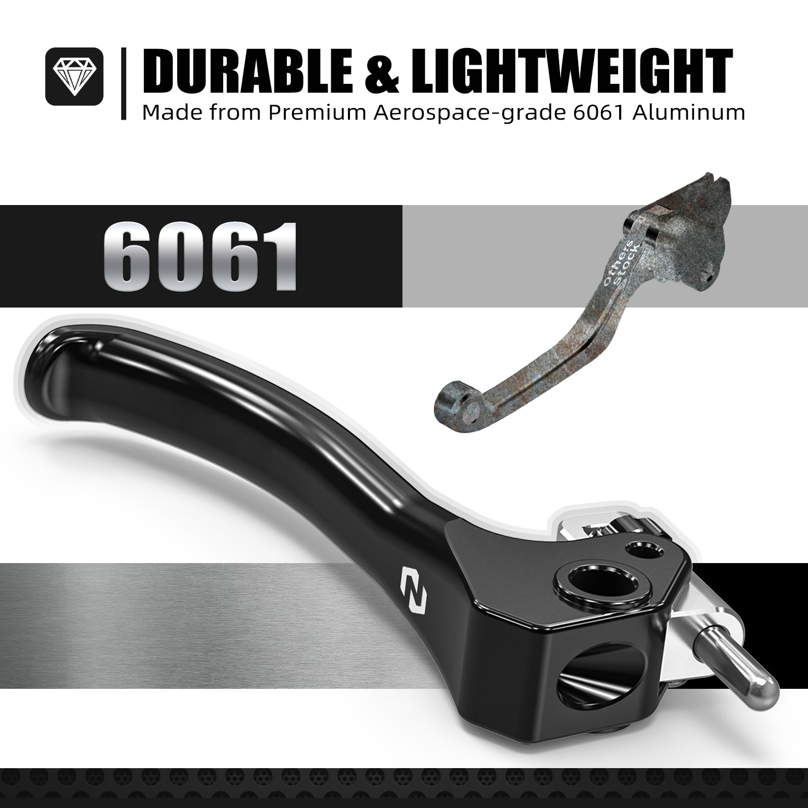 NICECNC Shorty Brake Clutch Lever For GasGas EC 250 300 250F 350F 450F 2021-2025