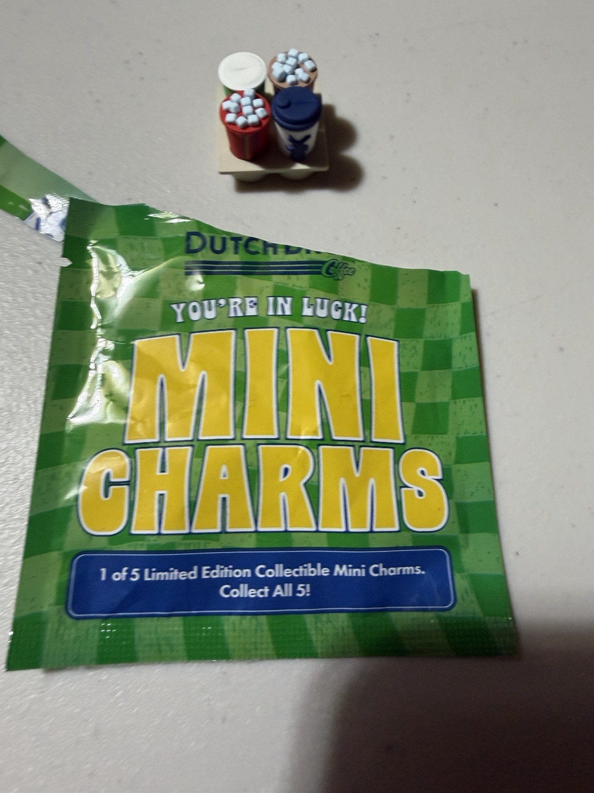 Dutch Bros Lucky Charm - Ultra Rare Drink Carrier