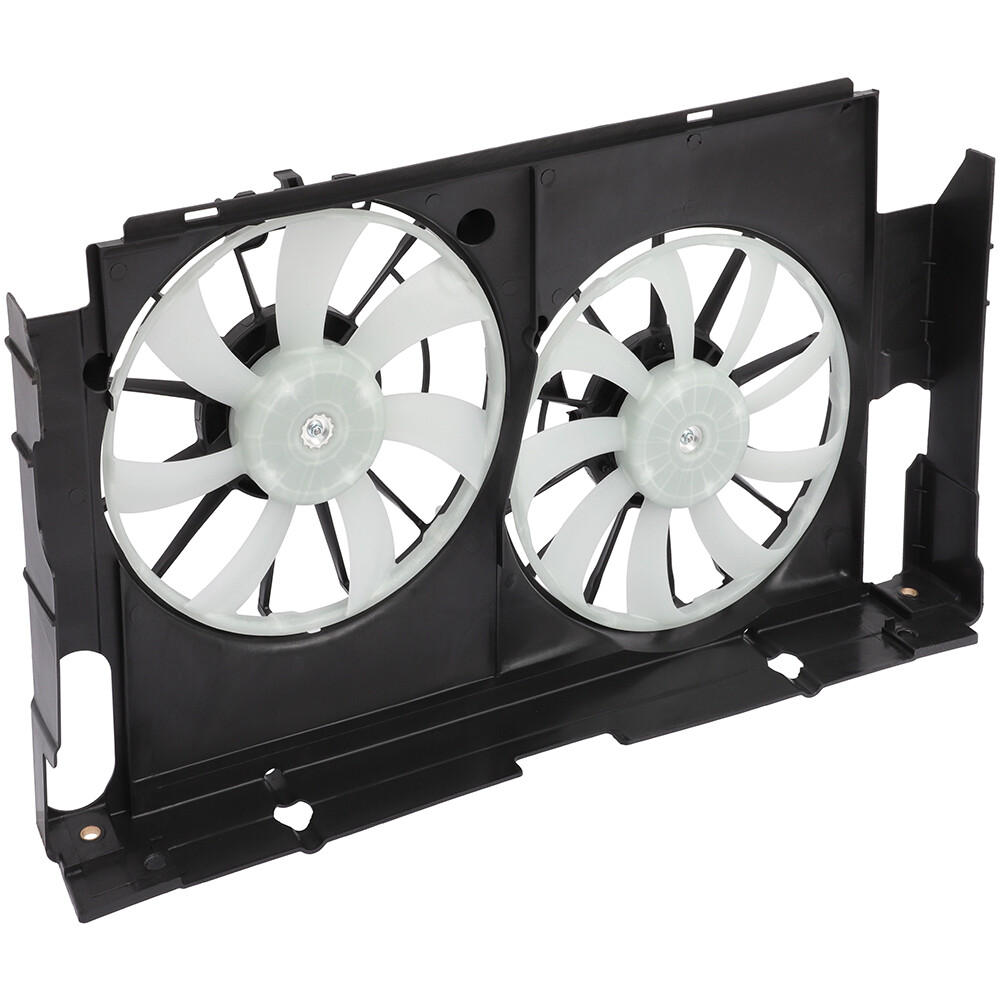 A/C Condenser & Radiator Condenser Cooling Fan Kit For 2013-18 Toyota RAV4 2.5L