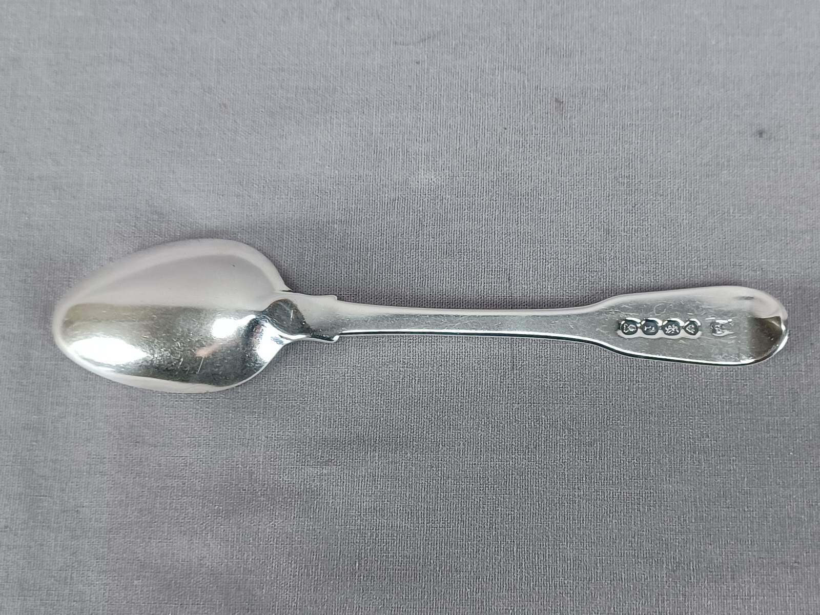 William Bateman I London Armorial Crest Sterling Silver Spoon C. 1824