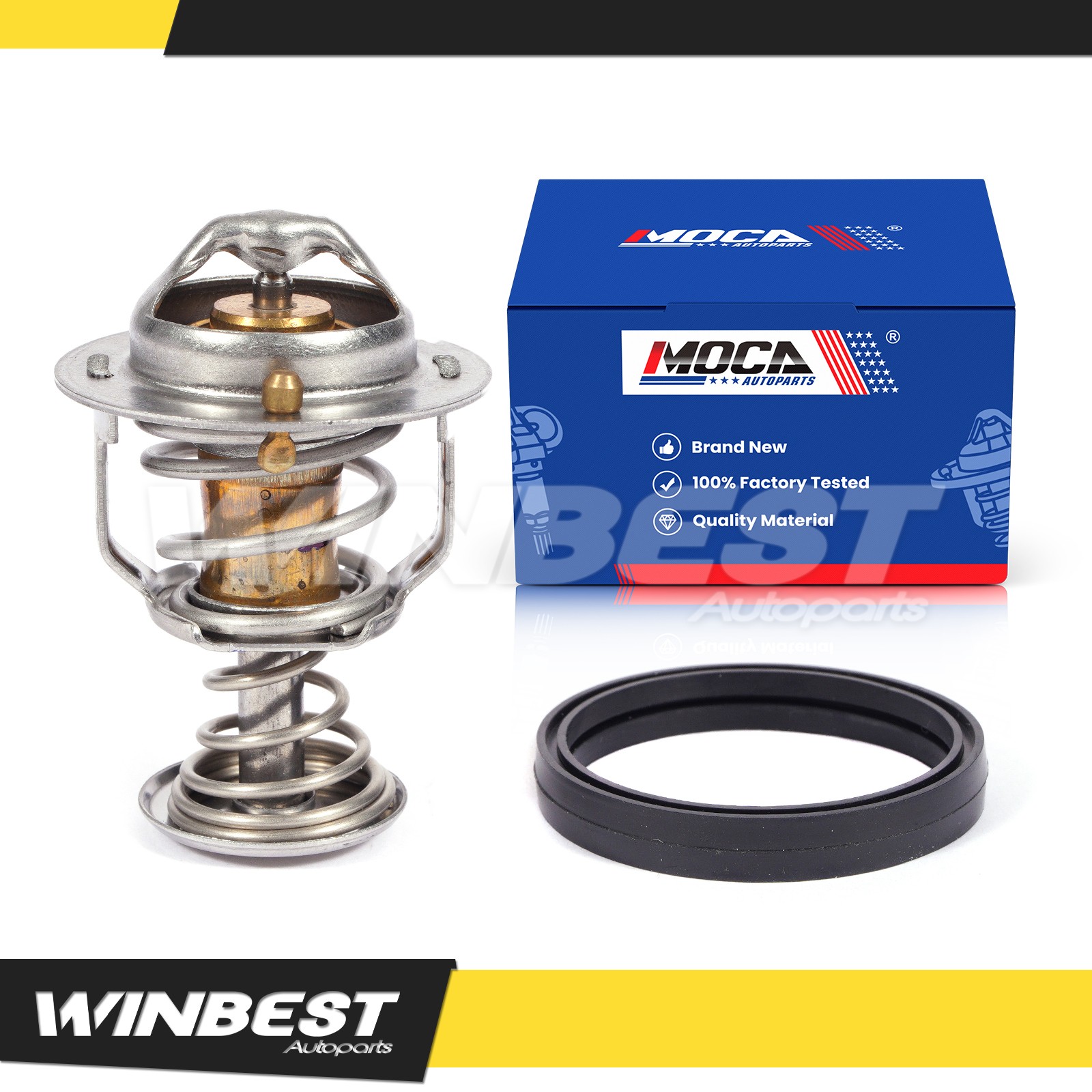 Coolant Thermostat for 2006-2011 Chevrolet Impala Malibu Buick Pontiac Saturn