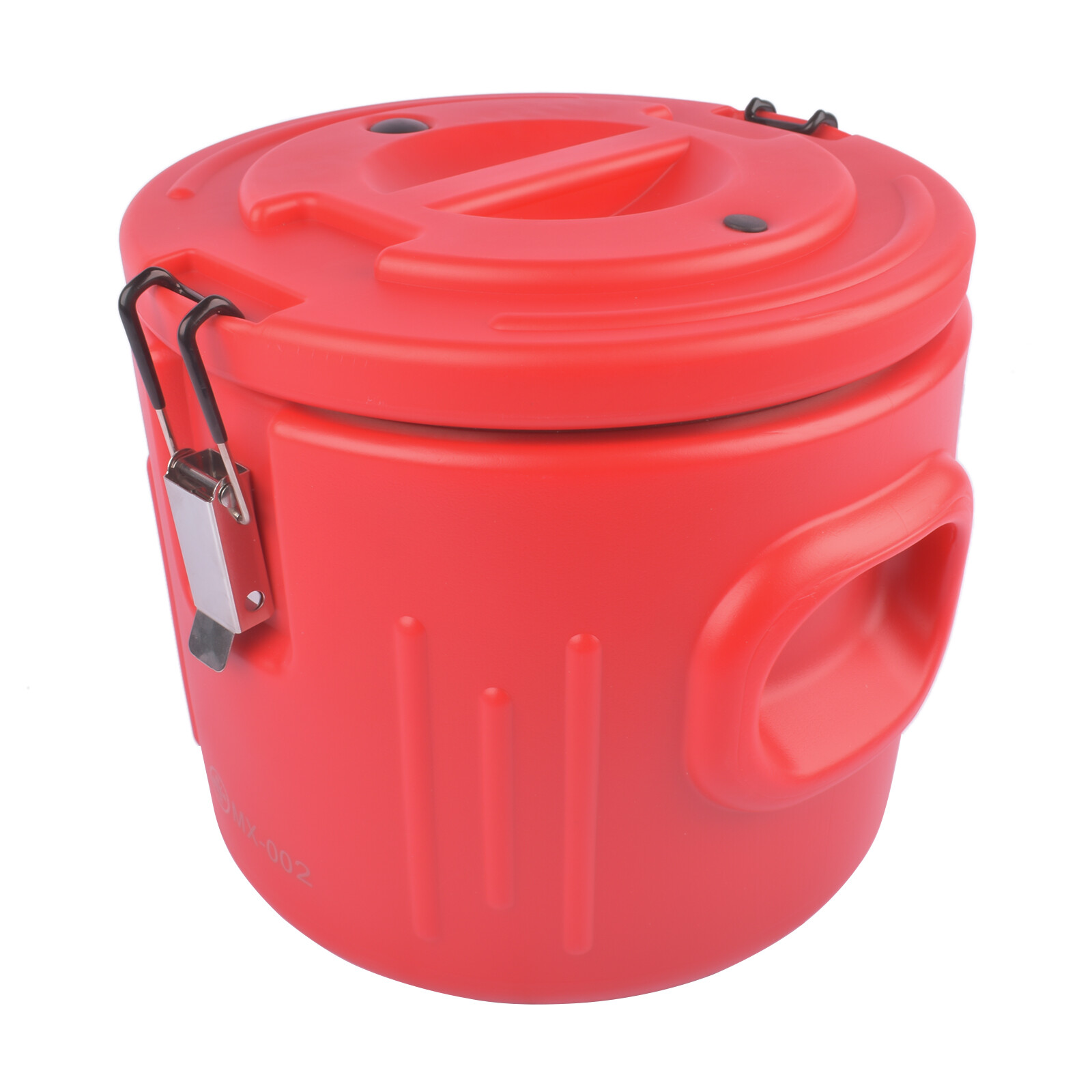 Insulated Beverage Cooler with Stainless Steel Interior, Ice/Hot Drink Dispenser