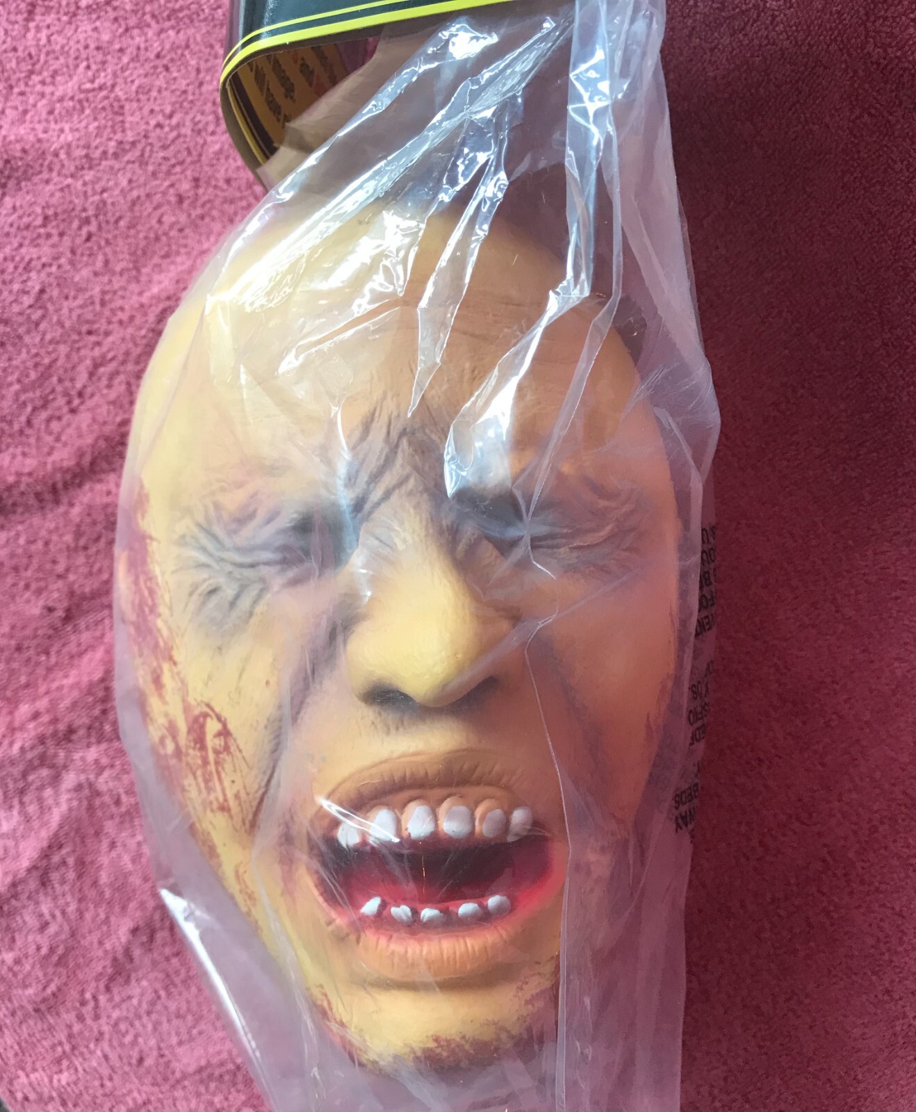 Halloween Life-Size Screaming Ripped Off Head 13" Severed Head Horror Prop