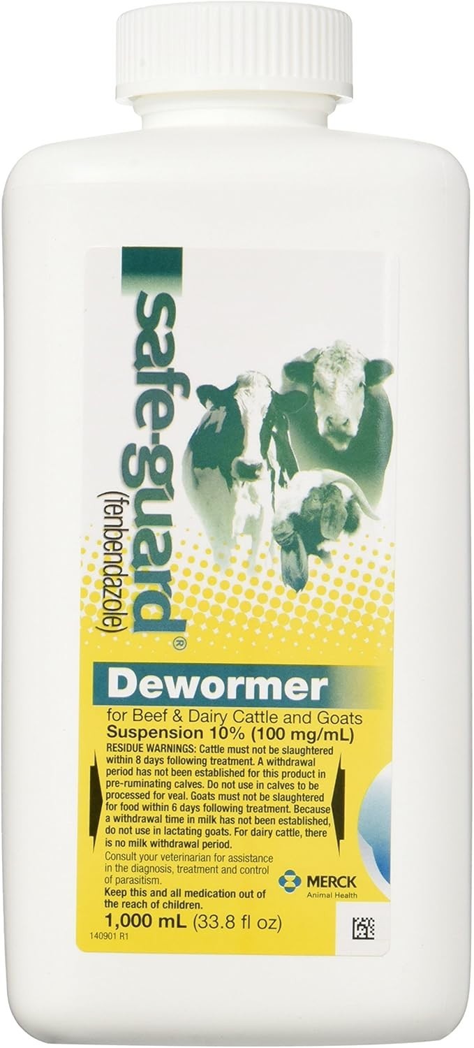 Safe-Guard dewormer Suspension Cattle & Sheep Dewormer