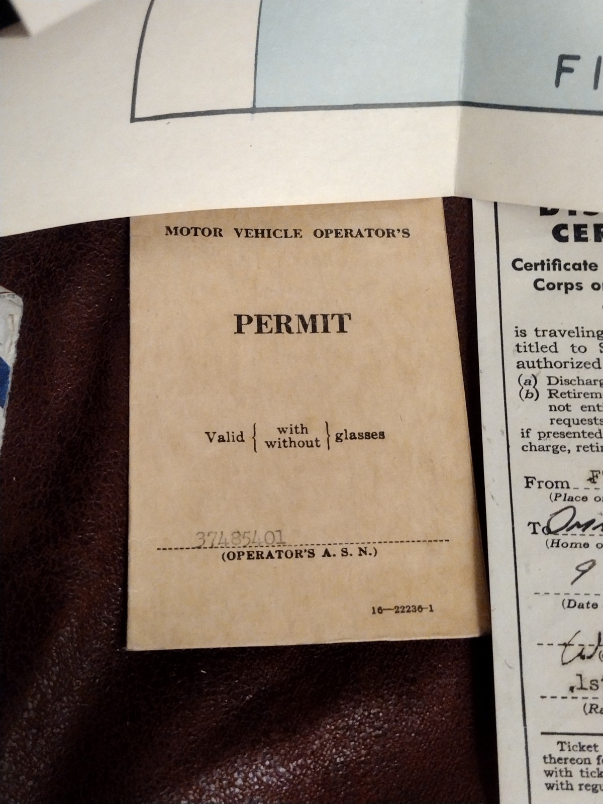 WW2 US Army Corporal /Photos/Letters , Discharge Papers , Pictures . Etc