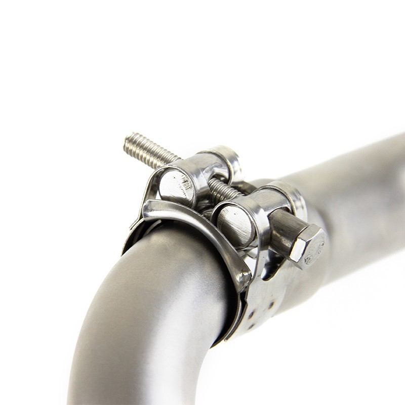 Slip For Benelli TNT125 TNT135 2017-2025 Exhaust Front Mid Pipe Muffler System