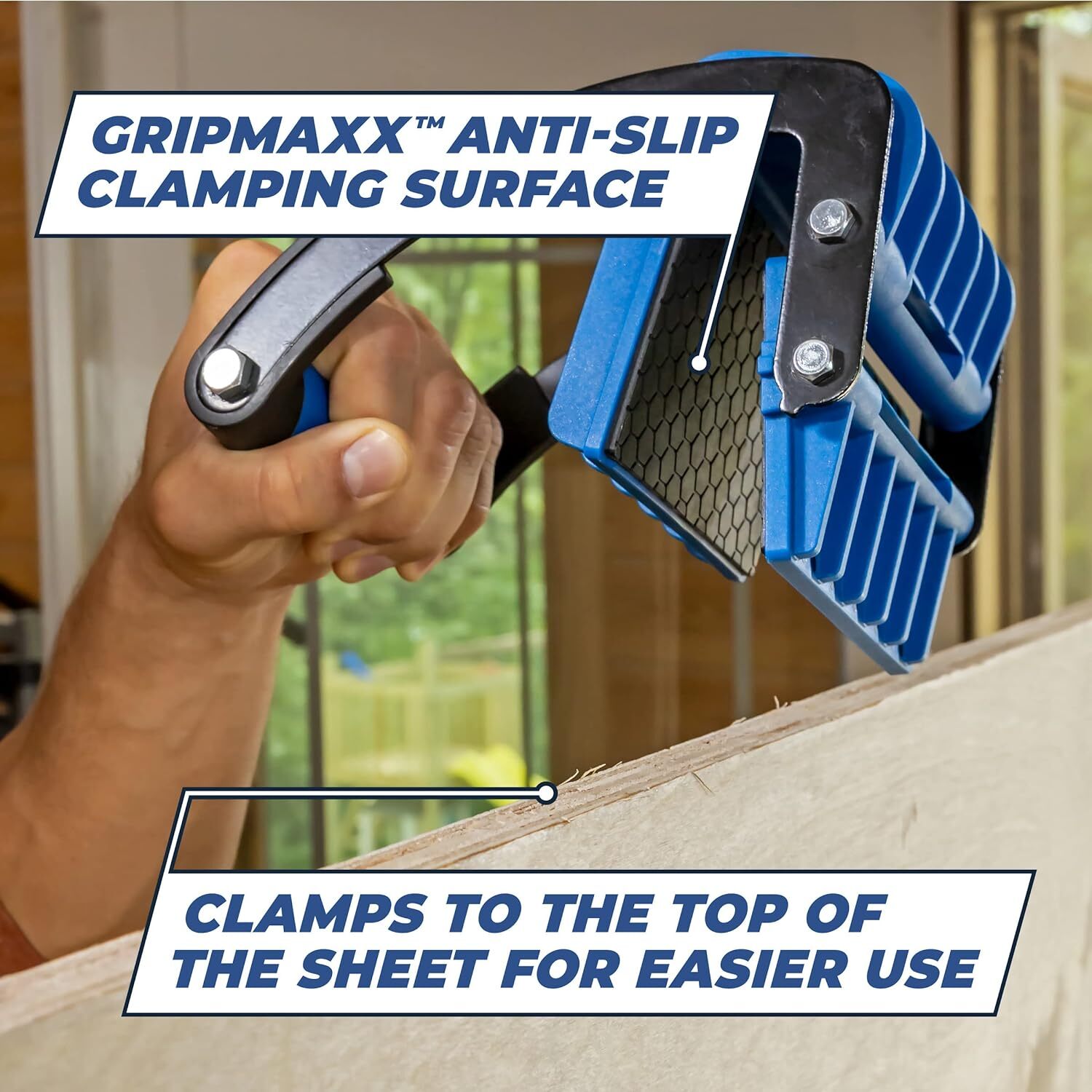 Kreg Panel Carrier - Easily Carry Plywood Boards & Large Panels - Ergonomic Grip