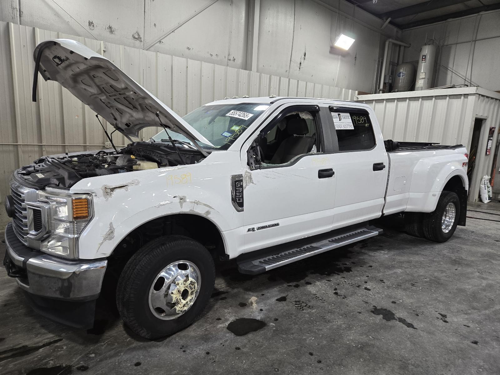 2019-2022 F250 F350 Super Duty Black Radio/Climate Control Panel LC3T-18E243-ANB