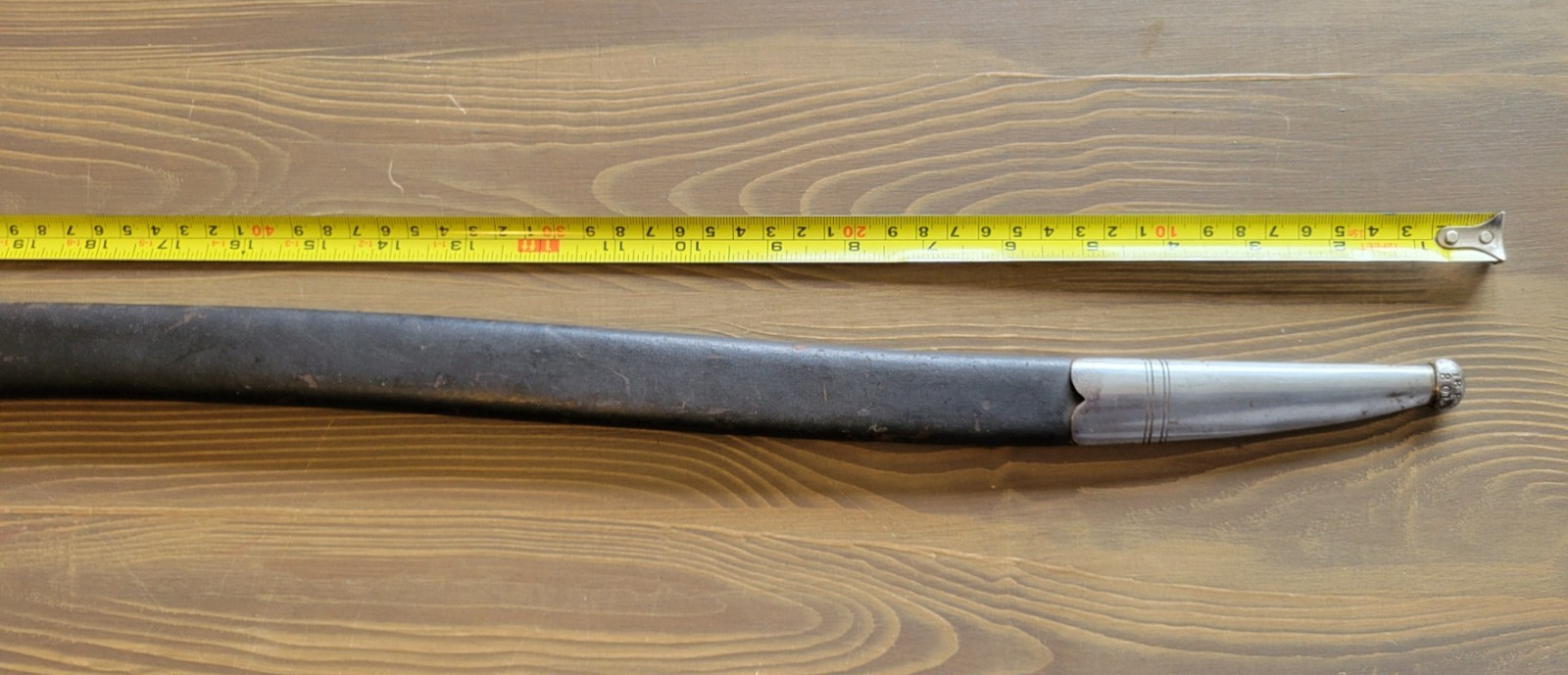 Post-Civil-War German Yatagan Bayonet with Matching Numbers