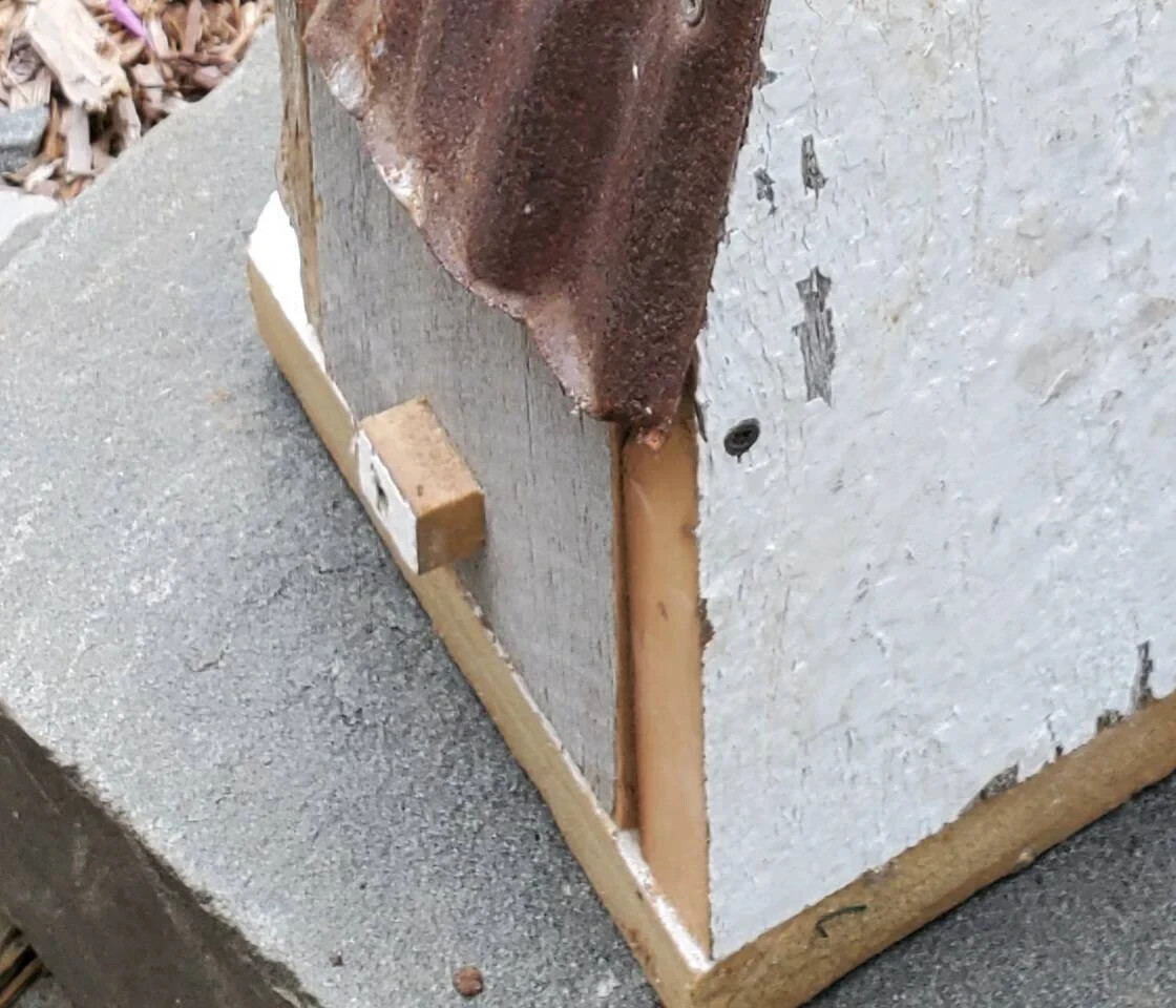 Rustic Extra Large Shanty Birdhouse Made of Reclaimed Wood |Amish Handmade