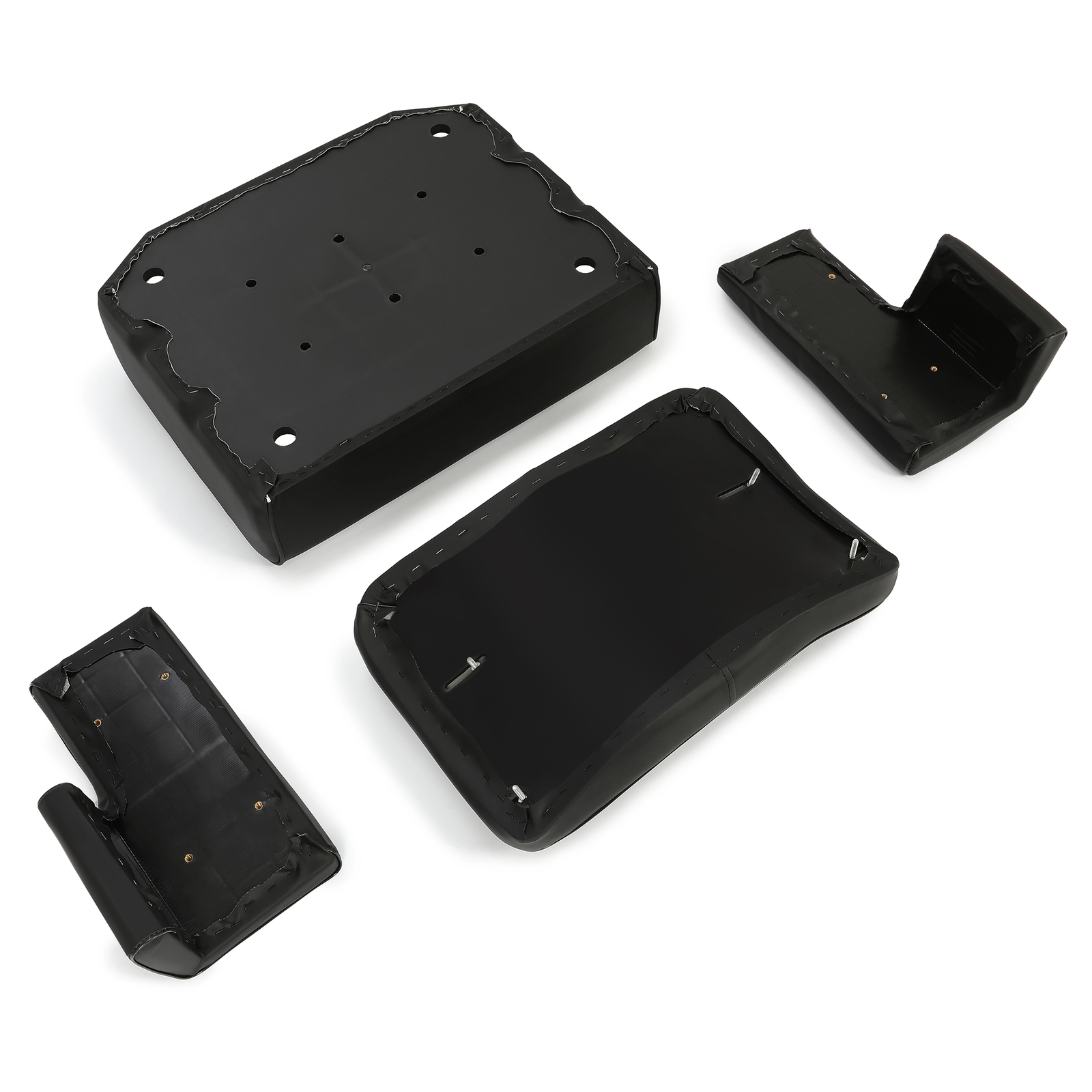 Fit John Deere Crawler 350 450 550 Seat Set（1 x Backrest+2 x Arm Rests+1 x Seat）