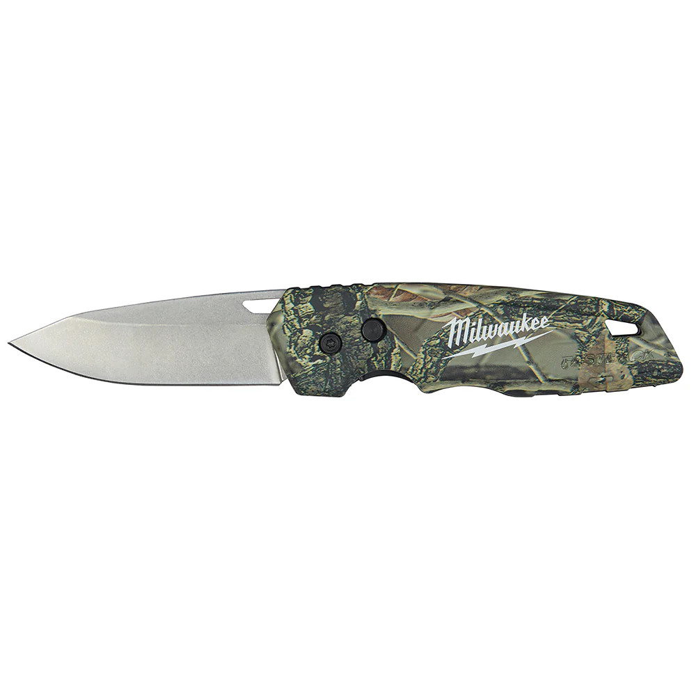 Milwaukee 48-22-1524 FASTBACK Camo Folding Pocket Knife
