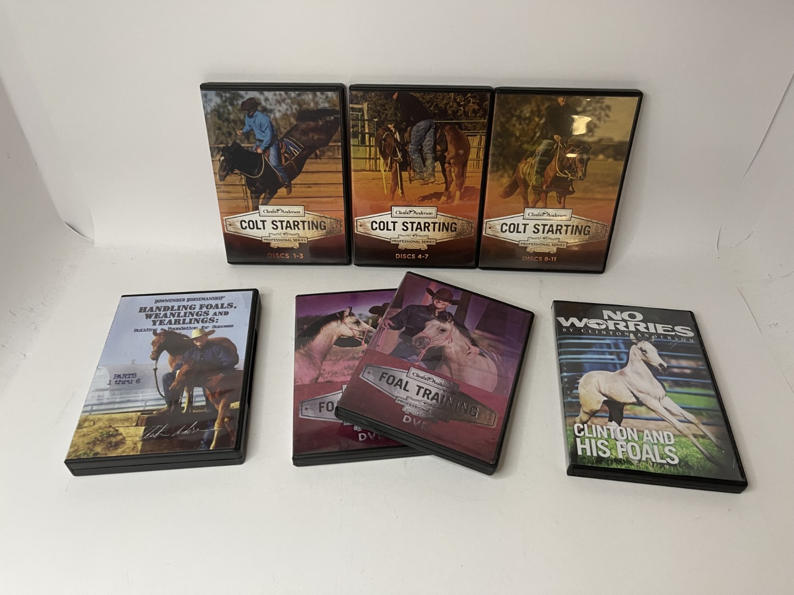 Complete Foal and Colt Training with Clinton Anderson 4 Courses 26 DVDs