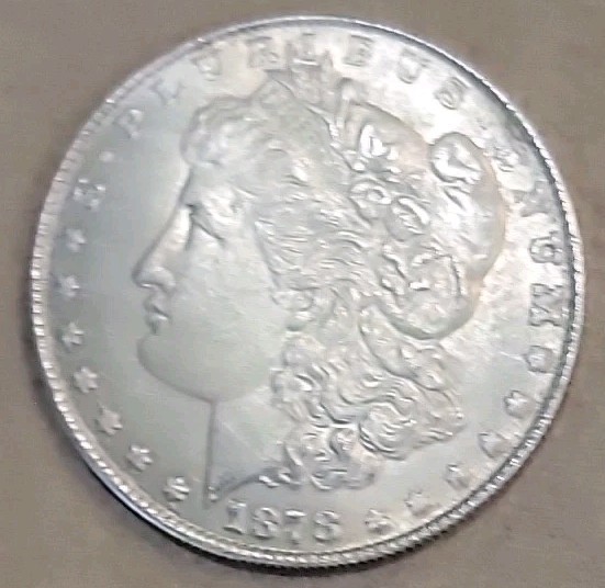 Lot of Clad Restrike Copies of US Silver Morgan Dollars