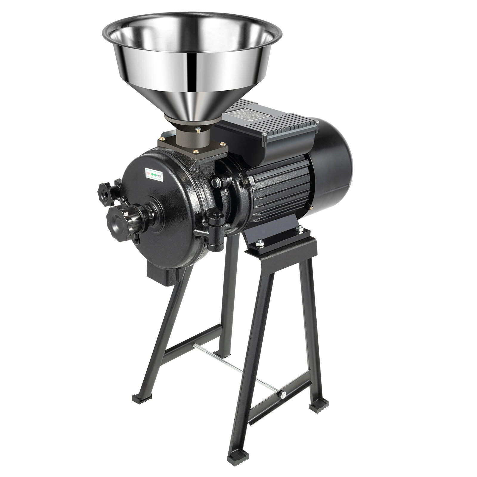 1500W Electric Grinder Mill Grain Wet & Dry Corn Wheat Feed Flour Cereal Machine