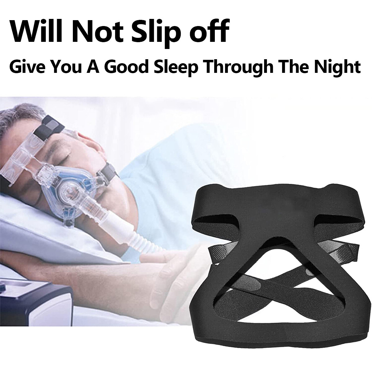 4 Pack Universal Replacement Headgear for ResMed Mirage Series Full CPAP Mask US