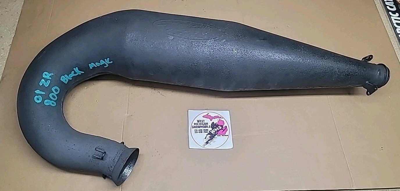 Arctic Cat ZR/ZL/Mountain Cat 800 Black Magic Exhaust Expansion Chamber Pipe