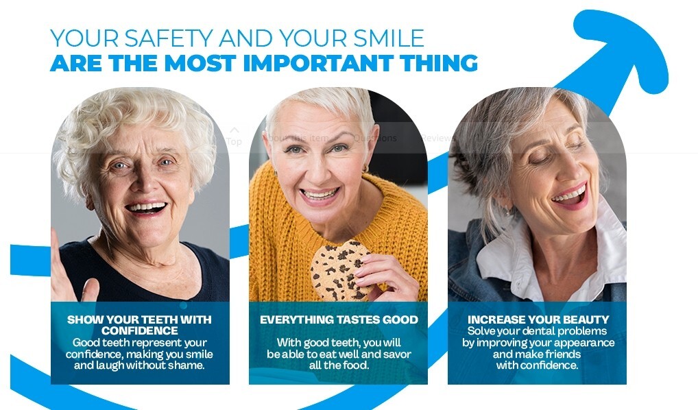 DIY Denture Kit full upper/ full lower False Dentures teeth Home Made Dentures