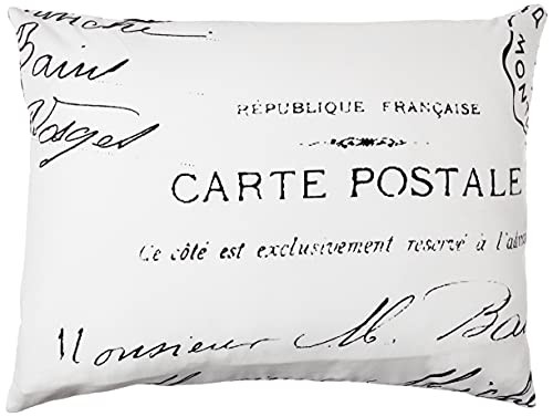 J'Adore 5-Piece Comforter Set, Full Black and White