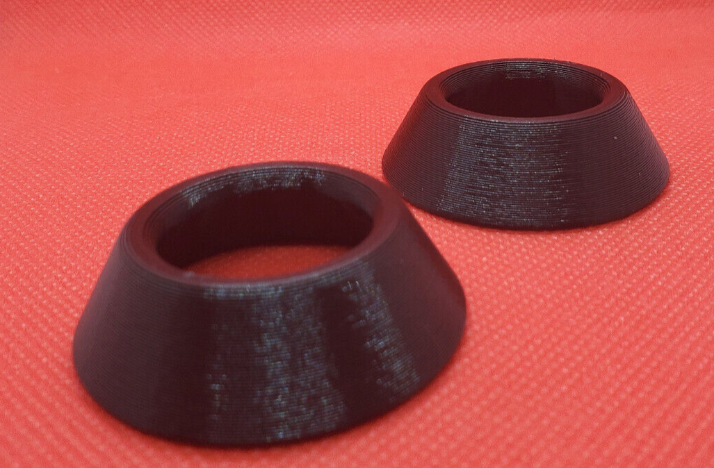 2-Pack Baseball Holder Display Stand Round 1/2" tall Autograph Stand