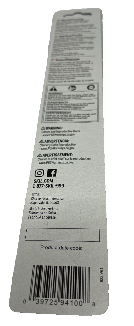 1 NIP SKIL 9 in. Carbon Steel Reciprocating Saw Blade 5 TPI THE UGLY Blade