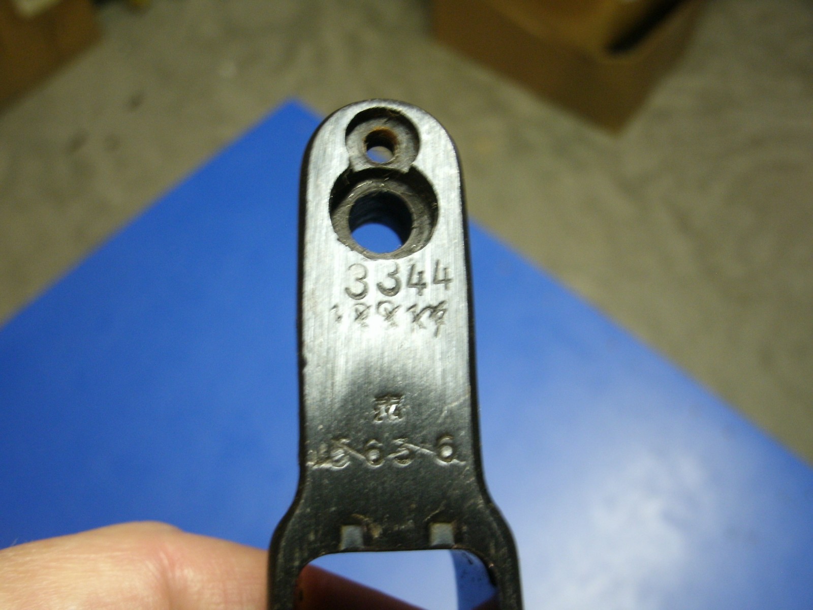 GERMAN MAUSER K98 TRIGGERGUARD MARKED WaA 214