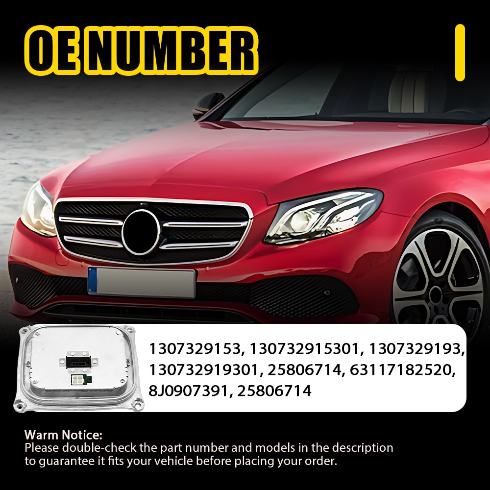 For 2006-2011 Cadillac DTS Xenon HID Headlight Ballast Module 25806714 w/ Bulb