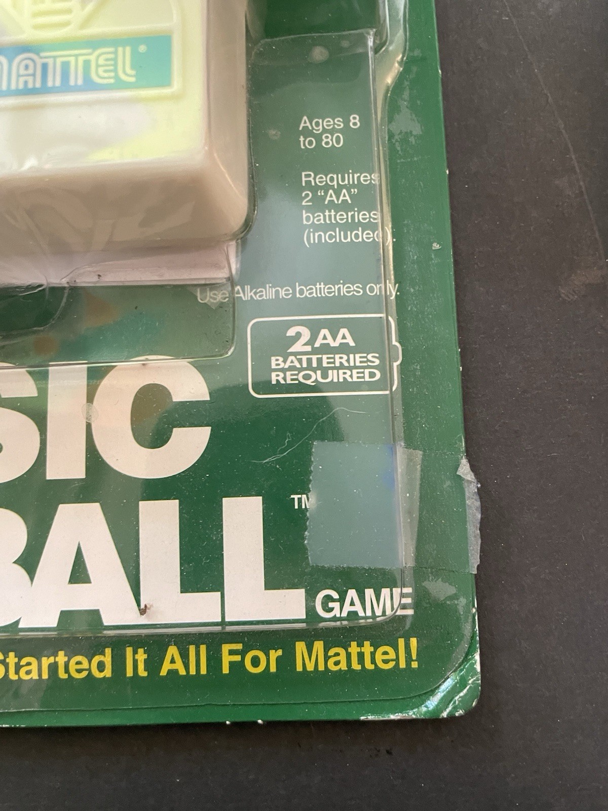 VTG 2000 Mattel Classic Football Handheld Electronic Game - New In Package