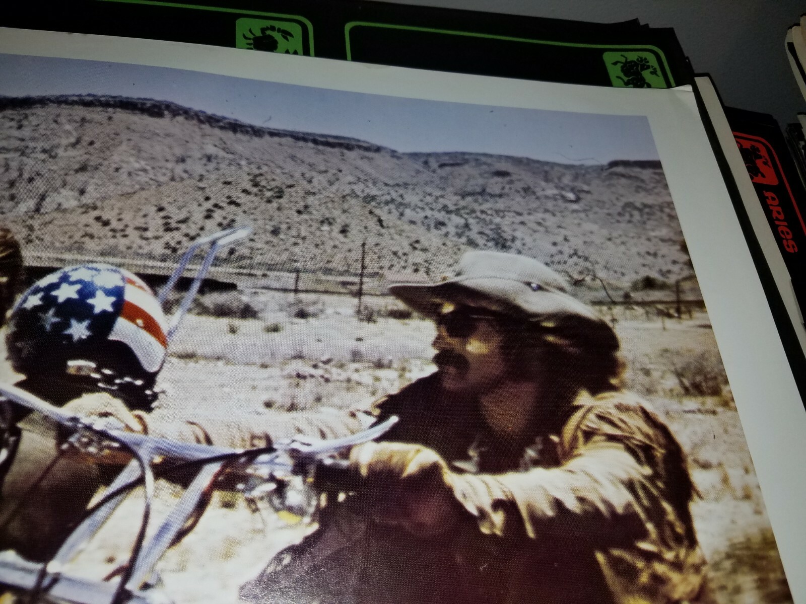 EASY RIDER VINTAGE 1969 MOTORCYCLE CHOPPER POSTER Peter Fonda Dennis Hopper NICE