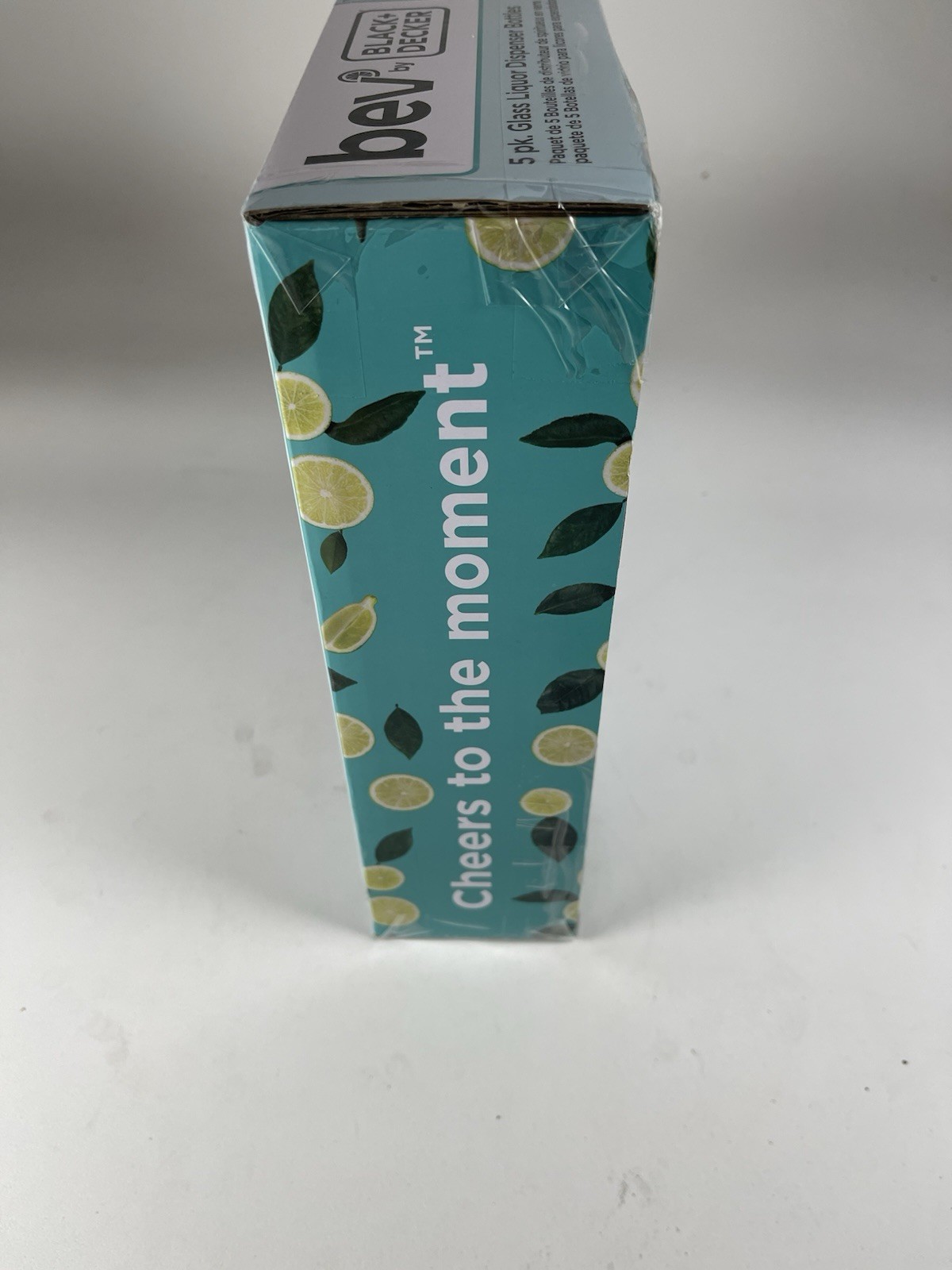 Bev by BLACK+DECKER 5 Pack Glass Cocktail Dispenser Bottles Model BEWB105