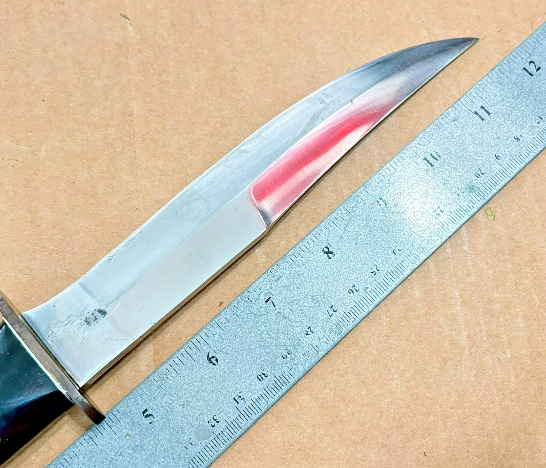 Bowie Knife with Hardshell Black Carbon Fiber Sheath Unique Collectible Knives