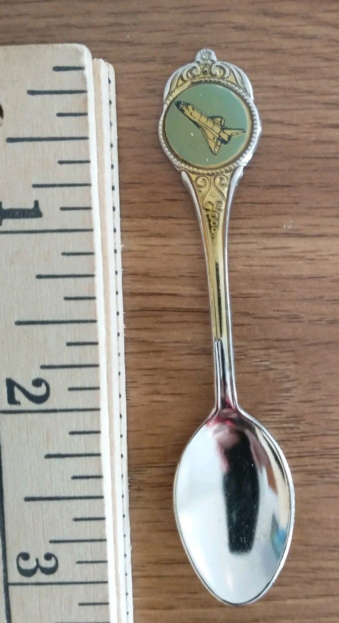 Vtg Lot of 13 Silver Plate Small Souvenir Spoons