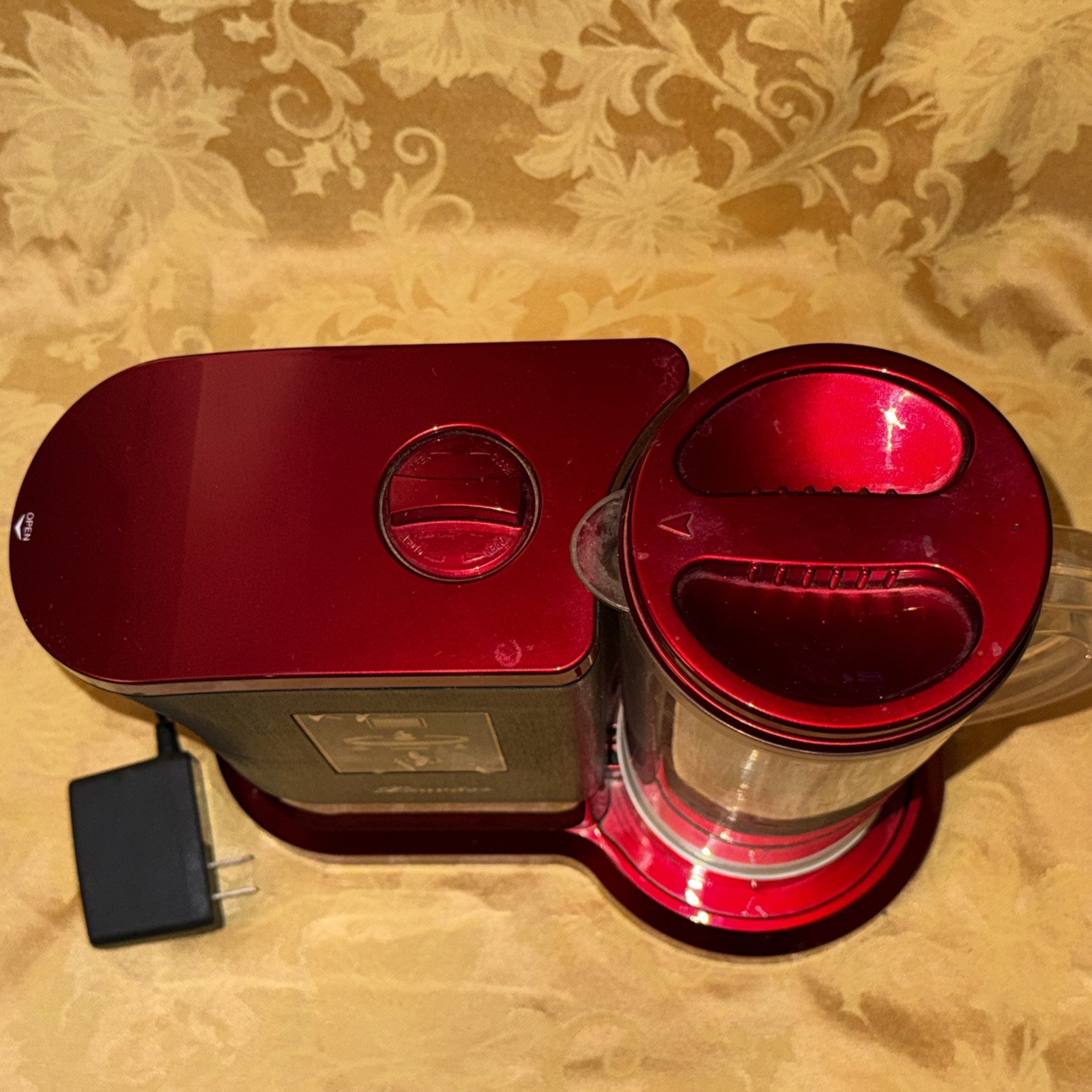 Lourdes Premium Hydrogen Water Generator HS-72 Wine Red